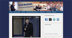 Desktop Screenshot of keithbanfield.com